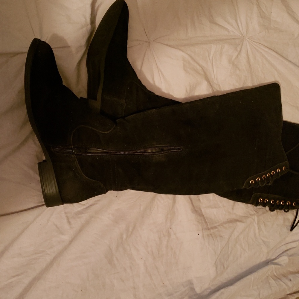 Black boots